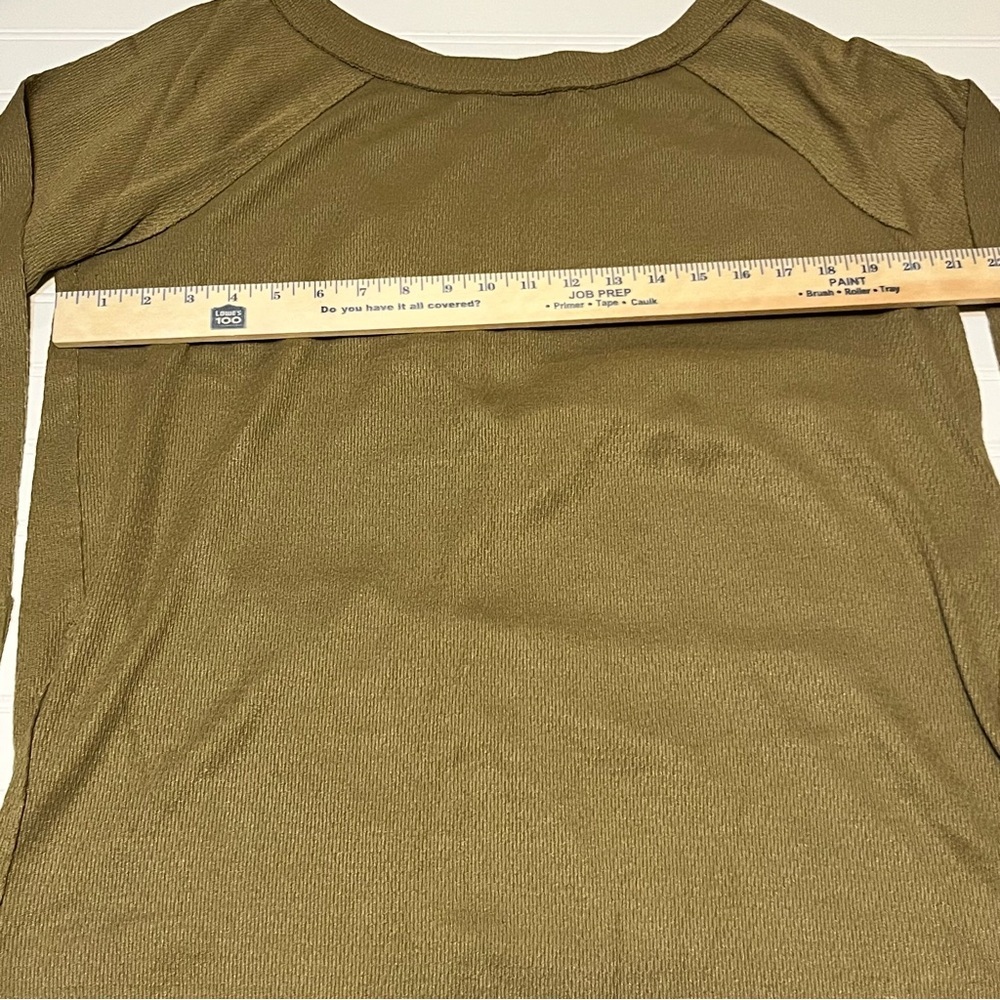 Free People We The Free Slouchy Boho Tunic XL | Thumb Holes Side Slits - Picture 8 of 8